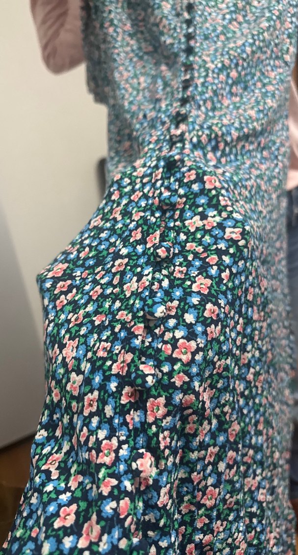 Çiçek Desenli Elastik Kız Eldiveni - Görsel 5