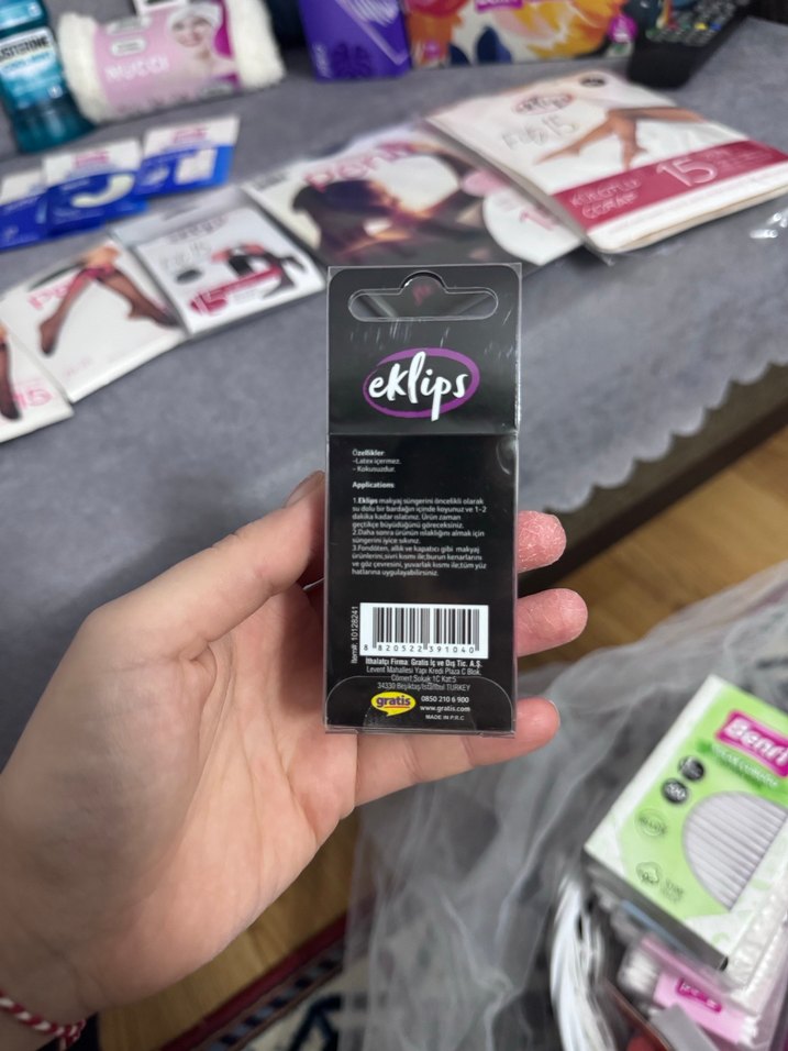 Eklips Koyu Pembe Makyaj Süngeri - Görsel 3