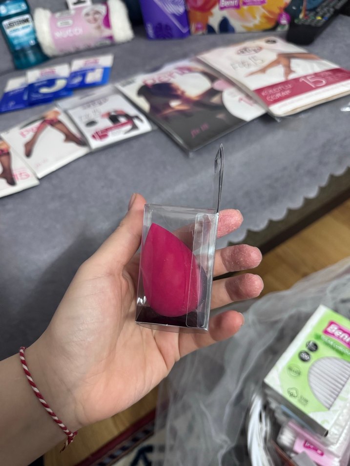 Eklips Koyu Pembe Makyaj Süngeri - Görsel 2