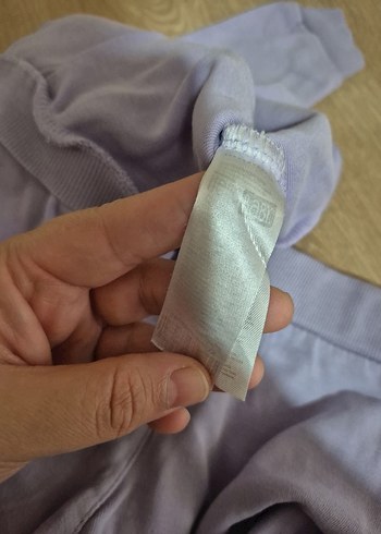 Uzun Kollu lila renkde Örme Bebek Kız Takımı - Görsel 8