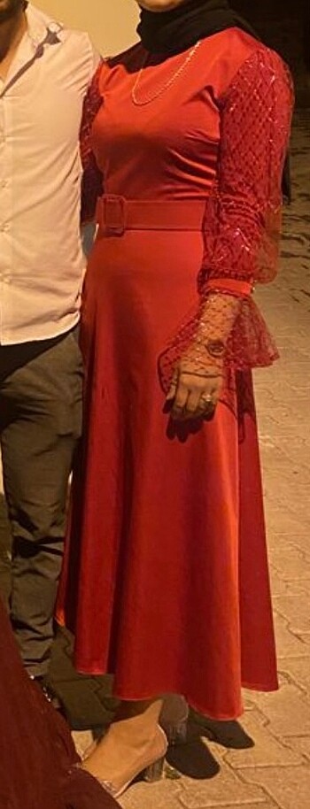 Diğer Saten elbise