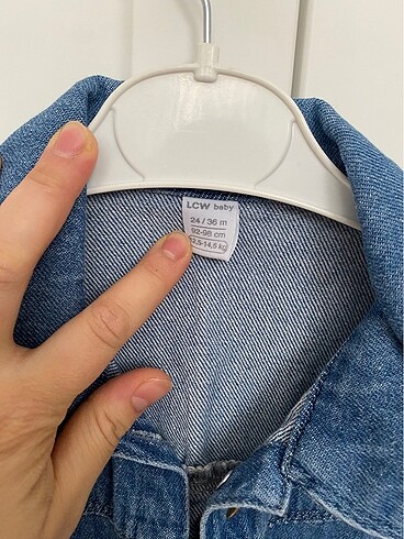 LC Waikiki Kız çocuk kot ceket