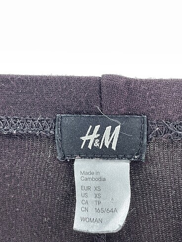 xs Beden siyah Renk H&M Tayt / Spor taytı %70 İndirimli.