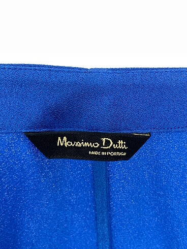 34 Beden lacivert Renk Massimo Dutti Kısa Elbise p İndirimli.