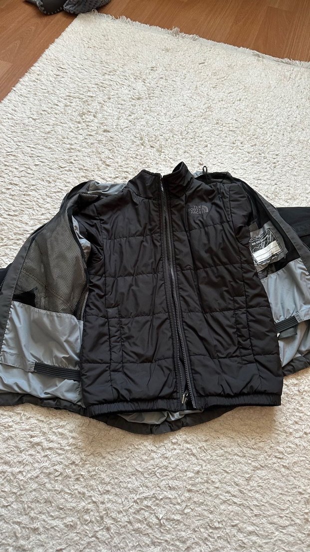 Erkek Çocuk Gri Street Wear Kaban - Görsel 4