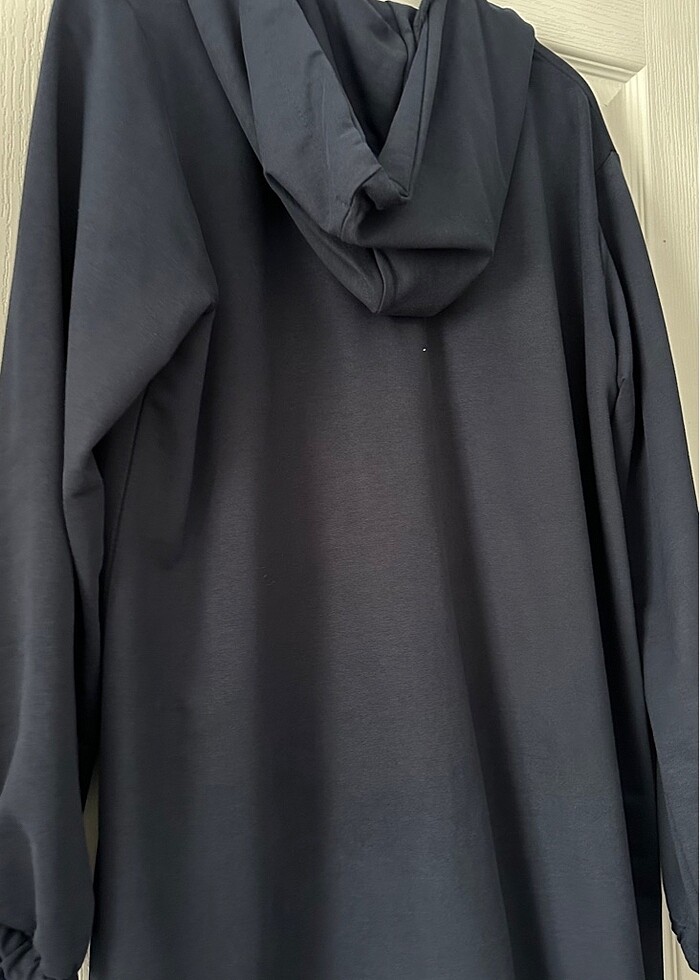 kapsonlu 100 cm ıkı ıplık tunık - Görsel 3