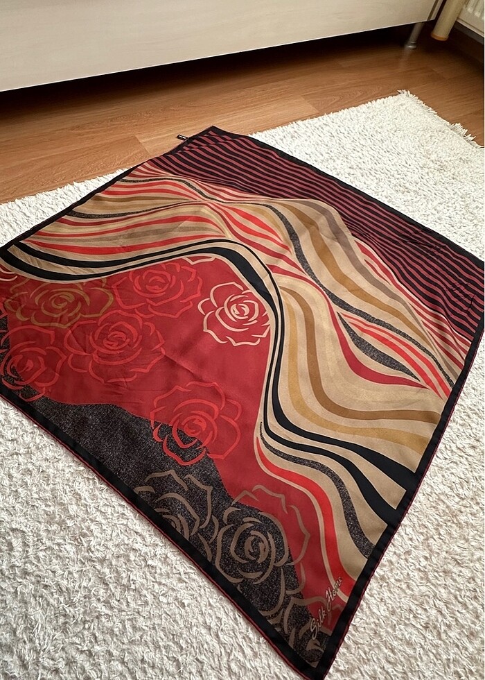 silkhome twil ıpek esarp - Görsel 2