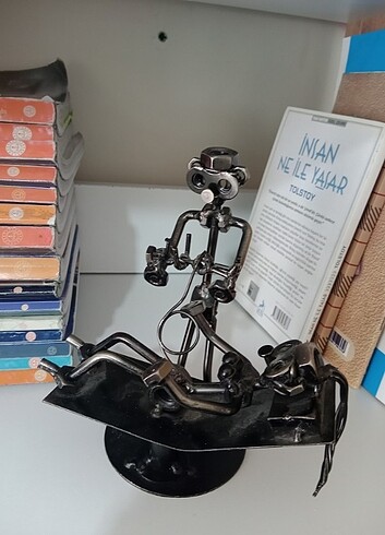  Beden Dekoratif demir robot aksesuar 