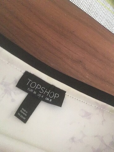 Topshop Çok şık mini etek çiçekli topshop