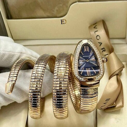 Bvlgari Yılan Kordon Saat