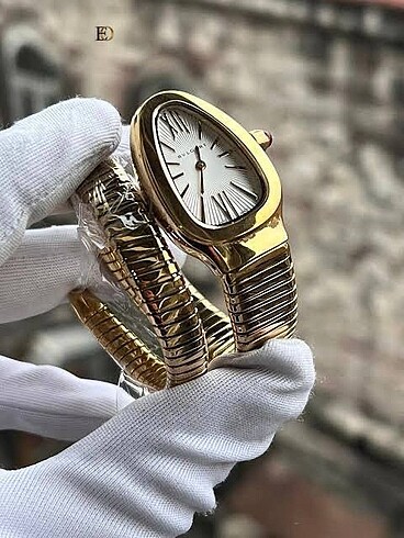 Beden Bvlgari Yılan Kordon Saat