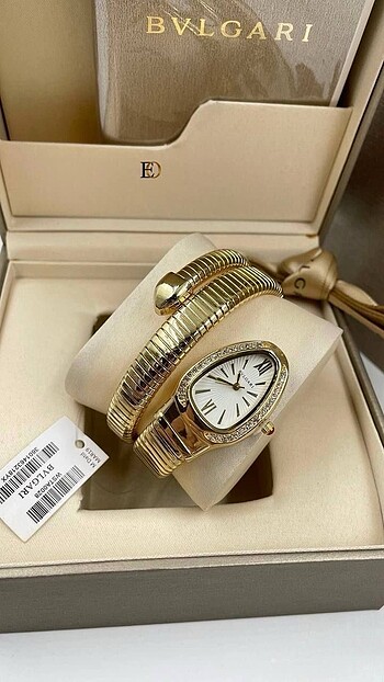 Bvlgari Yılan Kordon Saat