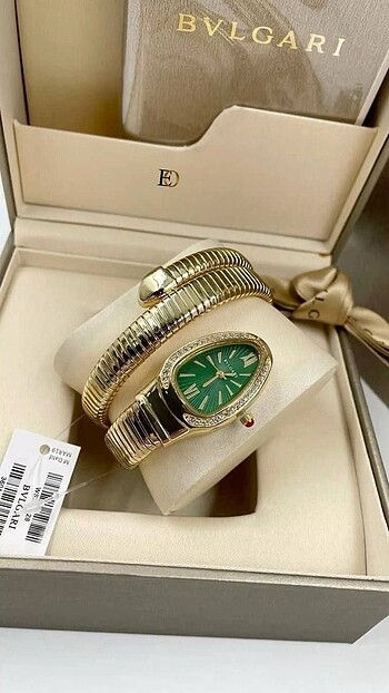 Bvlgari Yılan Kordon Saat