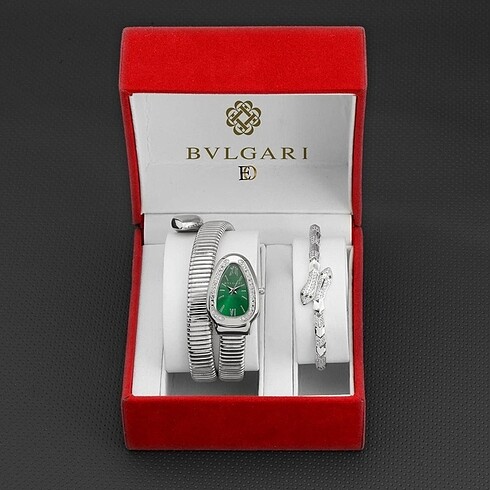 Bvlgari Yılan Kordon Saat