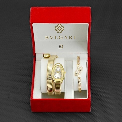 Bvlgari Yılan Kordon Saat