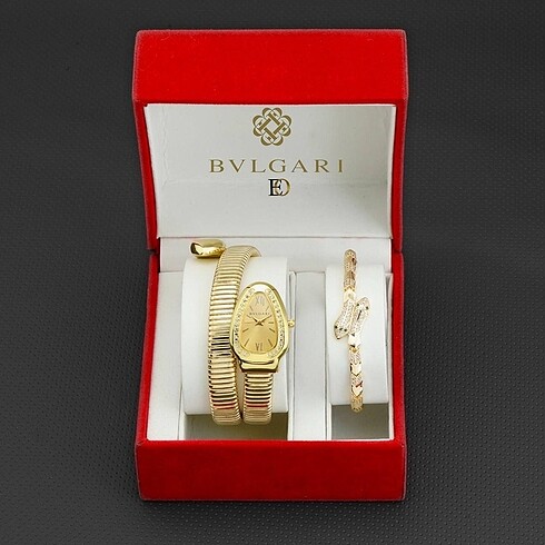 Bvlgari Yılan Kordon Saat