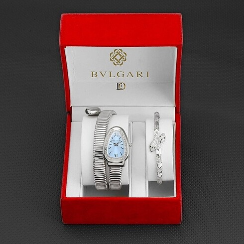 Bvlgari Yılan Kordon Saat
