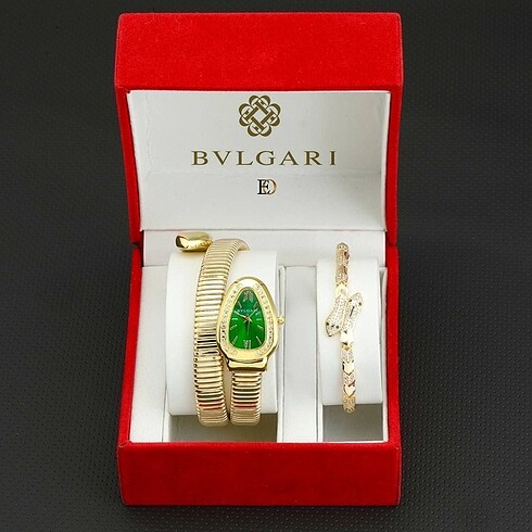Bvlgari Yılan Kordon Saat