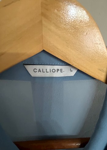 Mavi Kadın Uzun Kollu Uzun Gömlek - Görsel 5