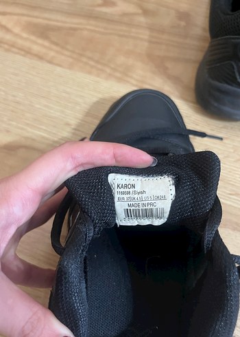 Kinetix Siyah Spor Ayakkabı - Görsel 4