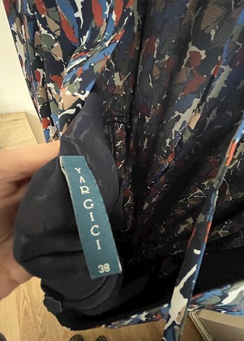 Yargıcı Çok Renkli Elbise - Görsel 4