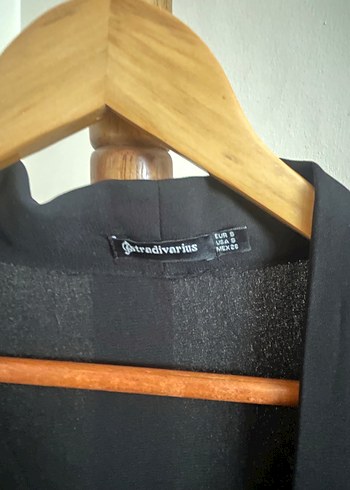 Stradivarius Siyah Salaş Ceket - Görsel 5