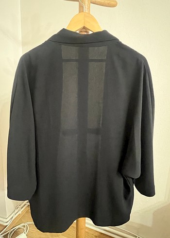 Stradivarius Siyah Salaş Ceket - Görsel 3