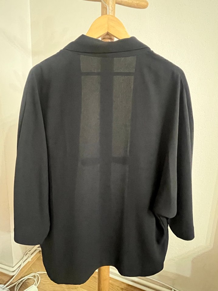 Stradivarius Siyah Salaş Ceket - Görsel 3