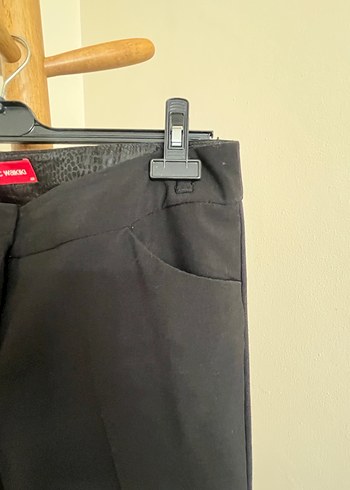 Lcw Siyah Kadın Kumaş Pantolon - Görsel 3