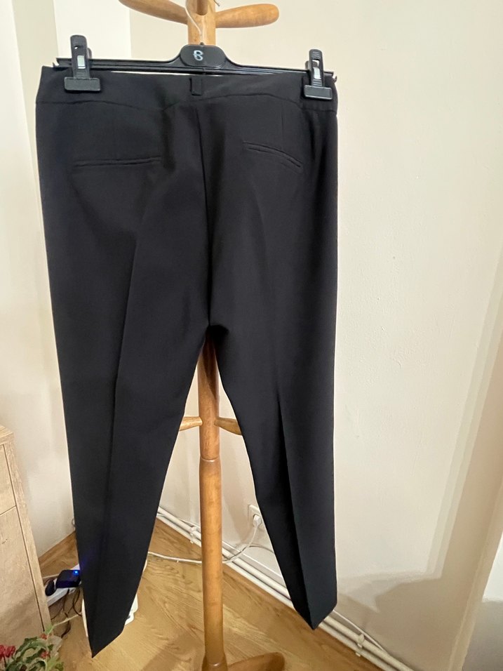 Lcw Siyah Kadın Kumaş Pantolon - Görsel 5