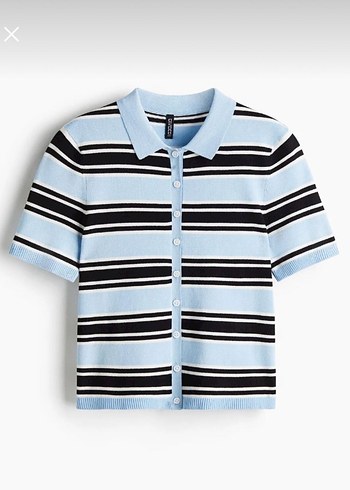 hm kısa kollu triko - Görsel 3