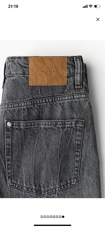 H&M hm high baggy jean