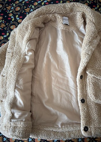 dilvin suni kürk bej - Görsel 4