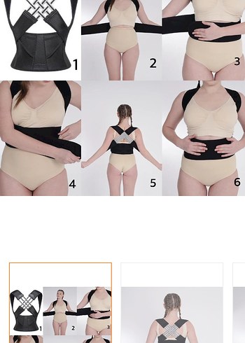 Sırt Korsesi butikceycey - Görsel 3
