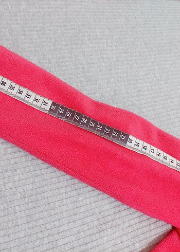 Kız Çocuk Pembe Fermuarlı Polar Ceket - Görsel 6