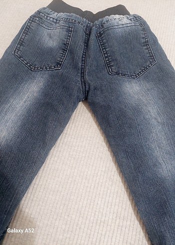 kışlık Erkek Çocuk Bol Kesim Kot Pantolon - Görsel 6