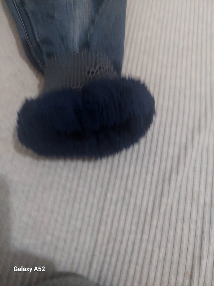 kışlık Erkek Çocuk Bol Kesim Kot Pantolon - Görsel 5