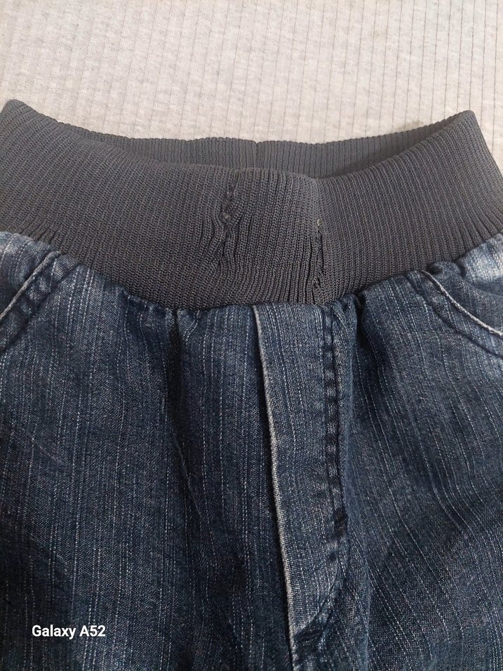 kışlık Erkek Çocuk Bol Kesim Kot Pantolon - Görsel 2