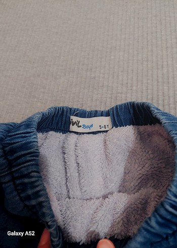 Erkek Çocuk kışlık  içi pamuklu Pantolon - Görsel 2