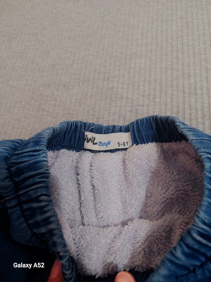 Erkek Çocuk kışlık  içi pamuklu Pantolon - Görsel 2