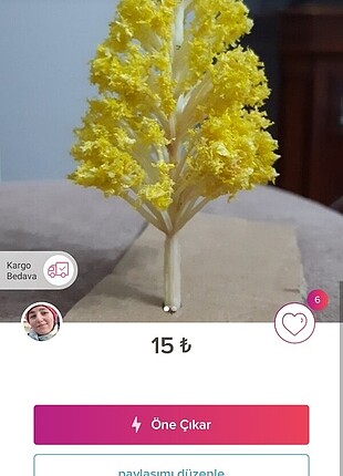 Maket Ağaçlar