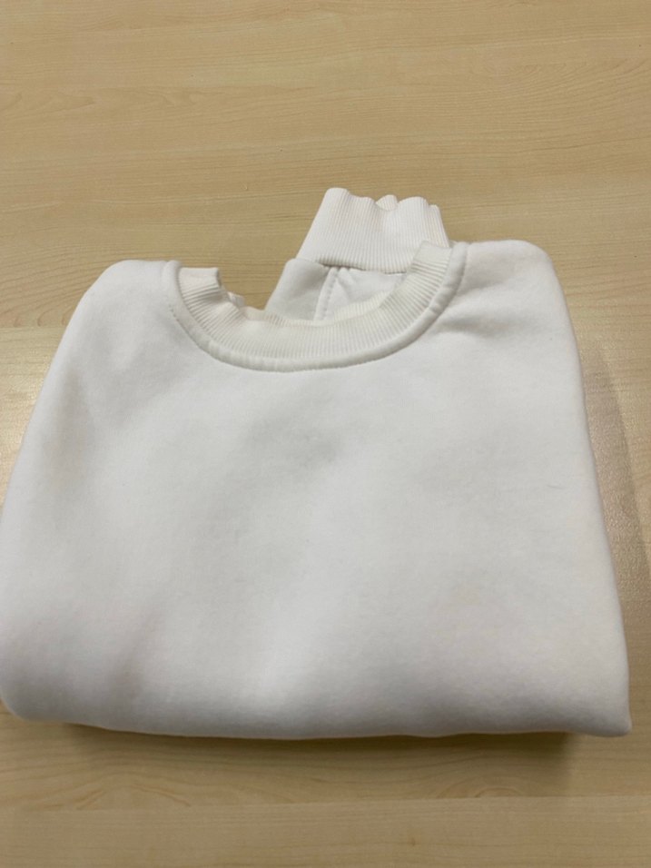 Bianco Lucci Nakışlı Beyaz Kadın Sweatshirt - Görsel 3