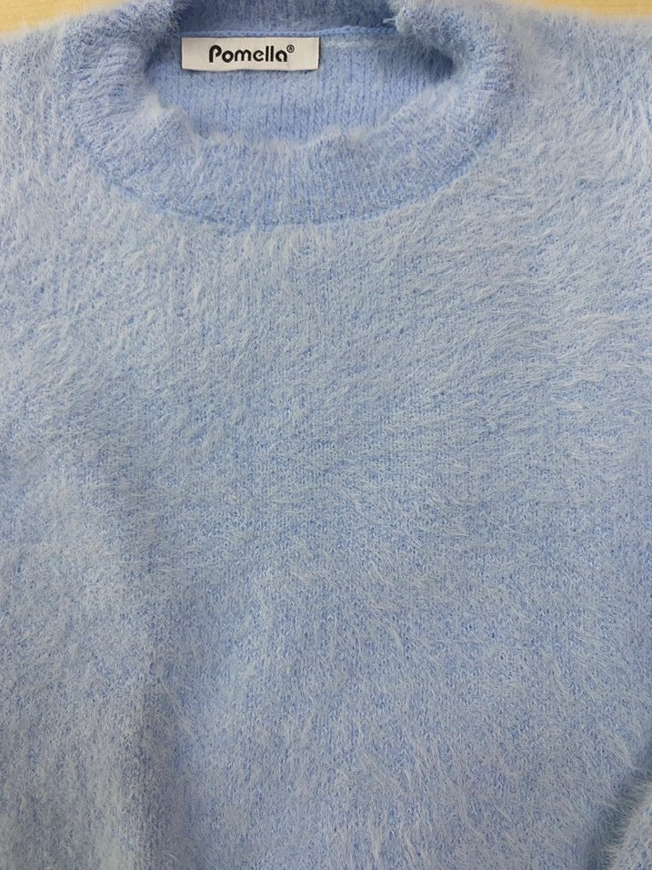 Mavi Kadın Triko Bisiklet Yaka Kazak - Görsel 2