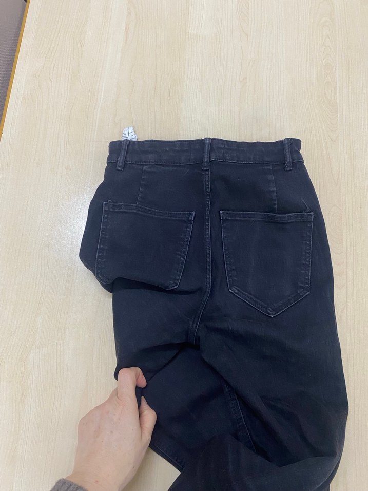 Laiyah  Kadın Normal Boy Denim Jean zara marka - Görsel 4