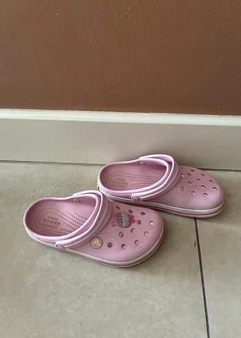 Kız Çocuk Pembe Crocs - Görsel 2