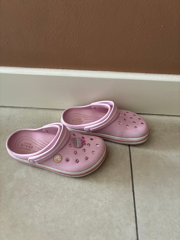 Kız Çocuk Pembe Crocs - Görsel 3