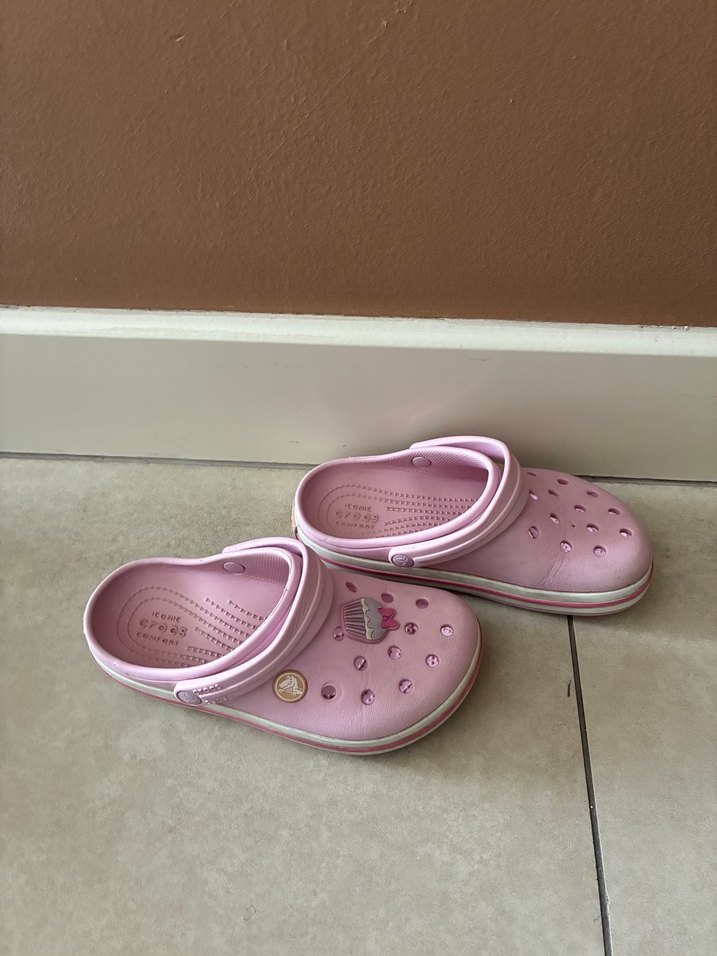 Kız Çocuk Pembe Crocs - Görsel 2