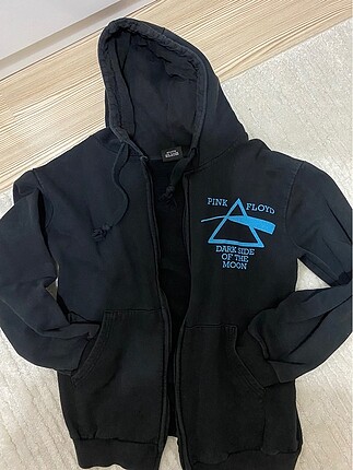 Pink Floyd Baskılı Kapüşonlu