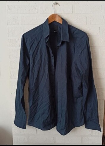 l Beden lacivert Renk H&M gomlek
