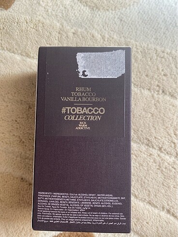 Zara Zara tobacco rich warm addictive